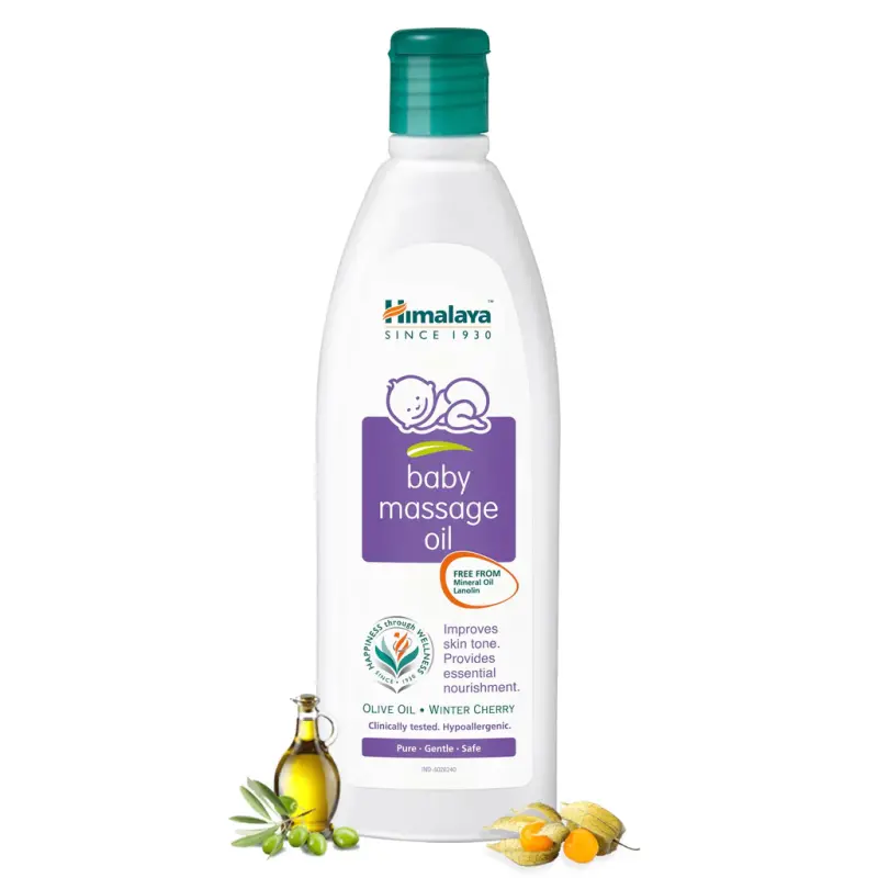 Himalaya Baby Massage Oil Olive Oil Winter Cherry