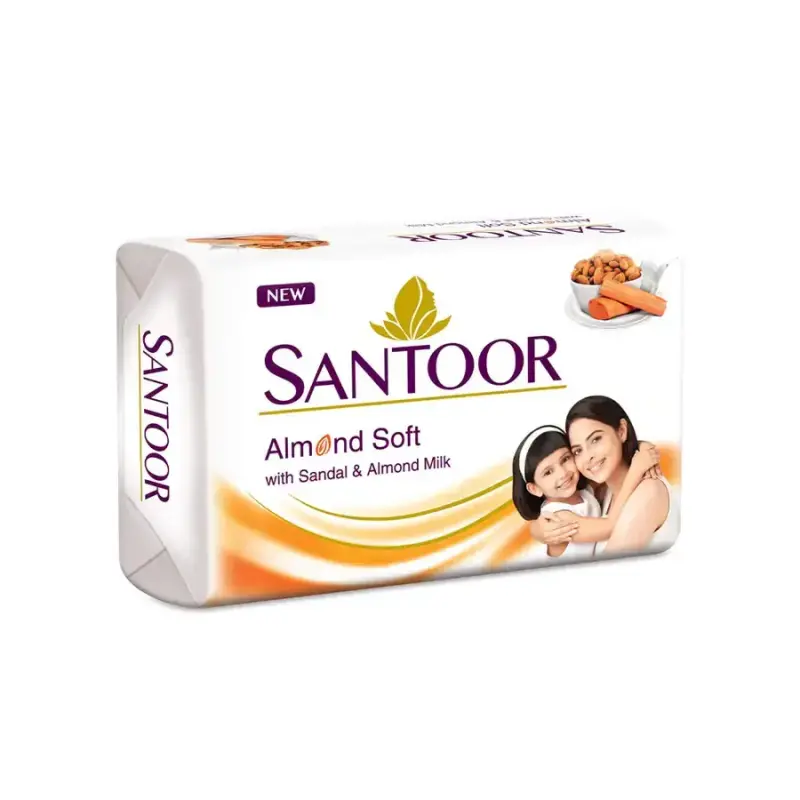 Santoor Sandal & Almond Milk Soap