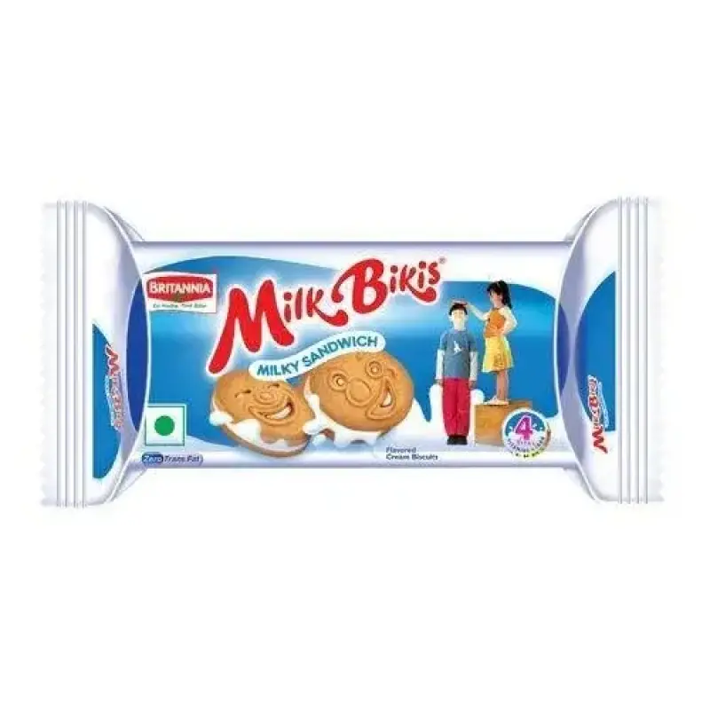 Britannia Milk Bikis Milky Sandwich