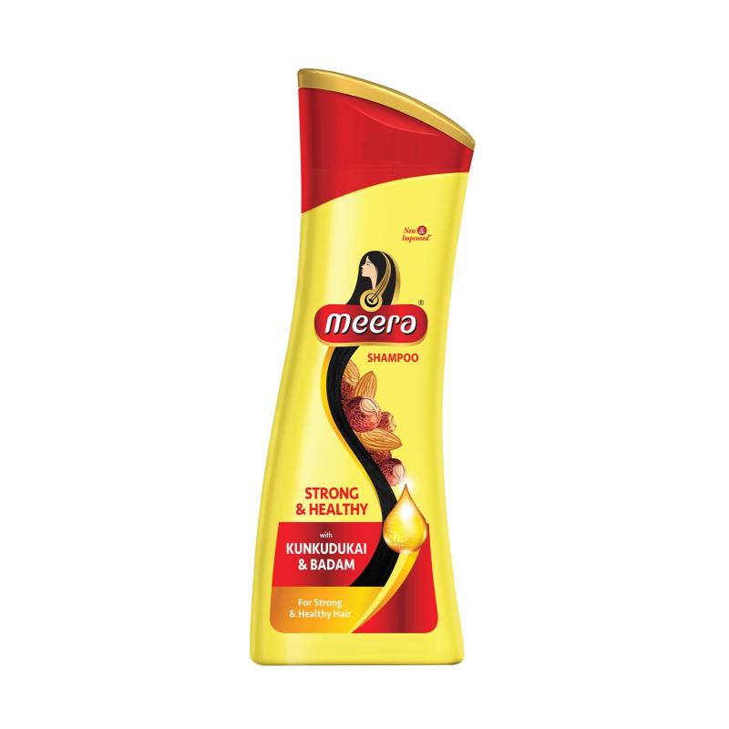 Meera Strong & Healthy Kunkudukai & Badam Shampoo