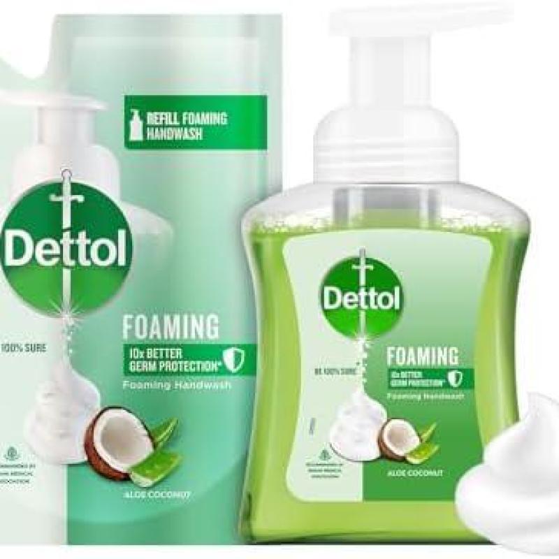 Dettol Foaming Aloe Coconut Handwash