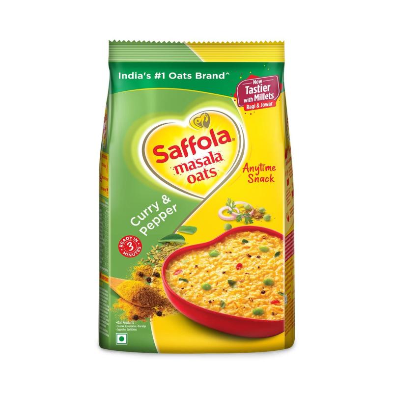 Saffola Masala Oats Curry & Pepper