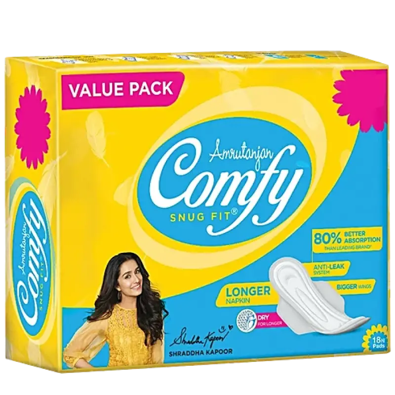 Comfy Regular 18 Pads