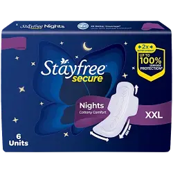 Stayfree Secure Nights XXL 6 Pads