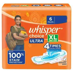 Whisper Choice Ultra XL 6 Pads