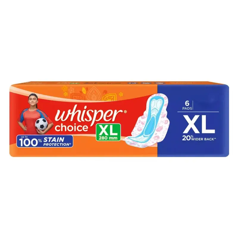 Whisper Choice XL 6+1 Pads