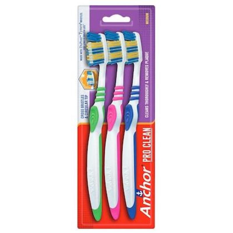 Anchor Pro Clean 3 Pcs Toothbrush