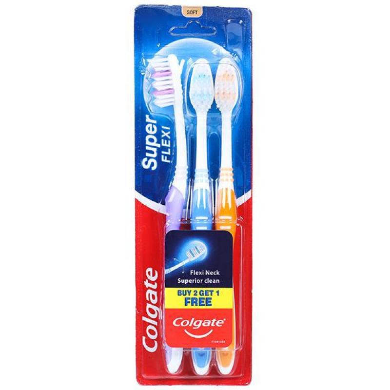 Colgate Super Flexi 3 Pcs Set Toothbrush