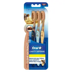 Oral-b Cavity Defense Extra Soft 3 Pcs Set Toothbrush