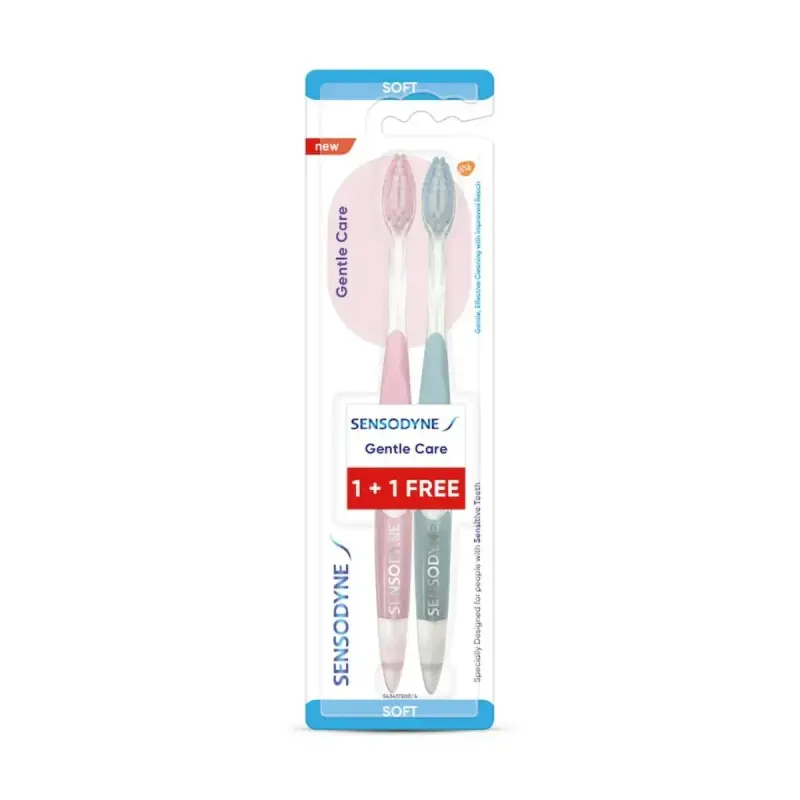 Sensodyne Gentle Care Soft 2 pcs Set Toothburse