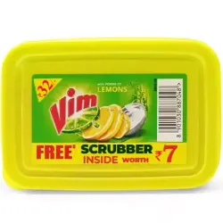 Vim Lemon Tub Dishwash Bar