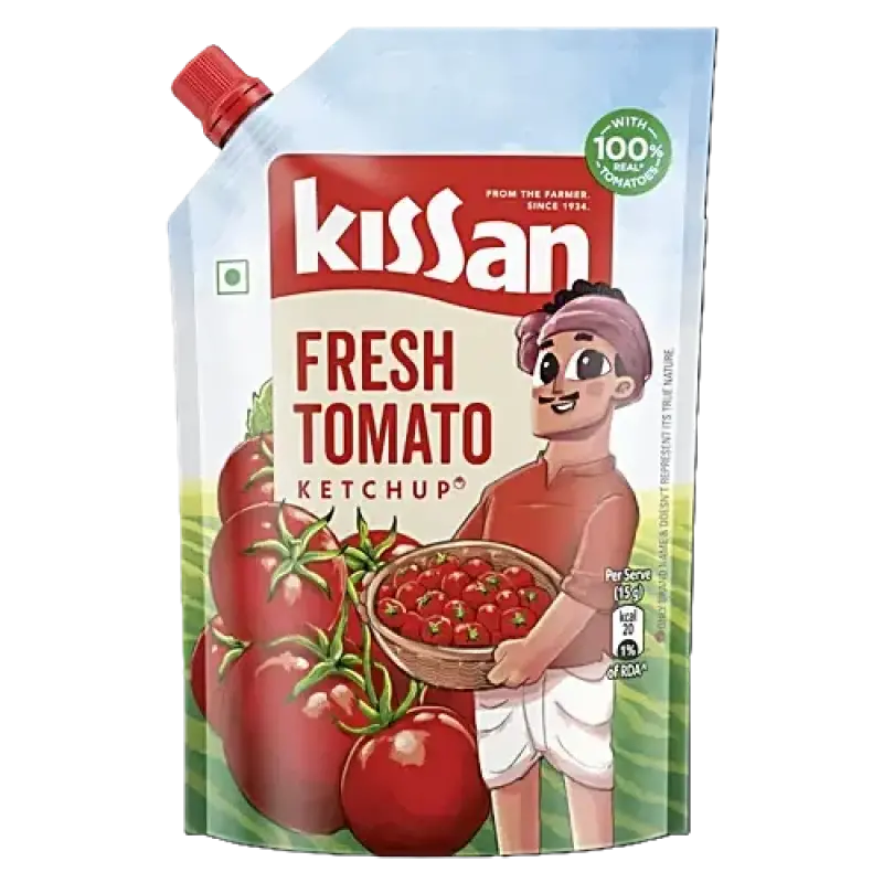 Kissan Fresh Tomato Ketchup Pouch